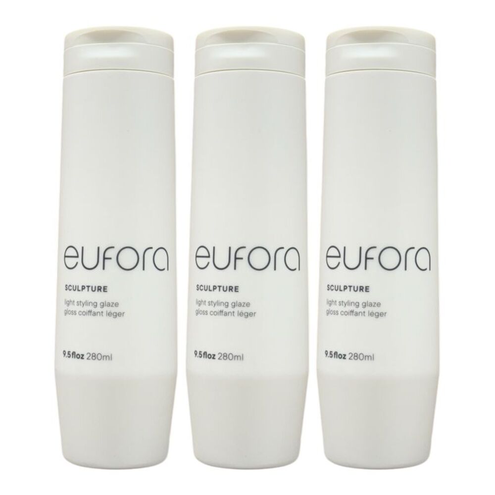 Eufora Style Sculpture Light Styling Glaze 9.5 Oz (Pack of 3)